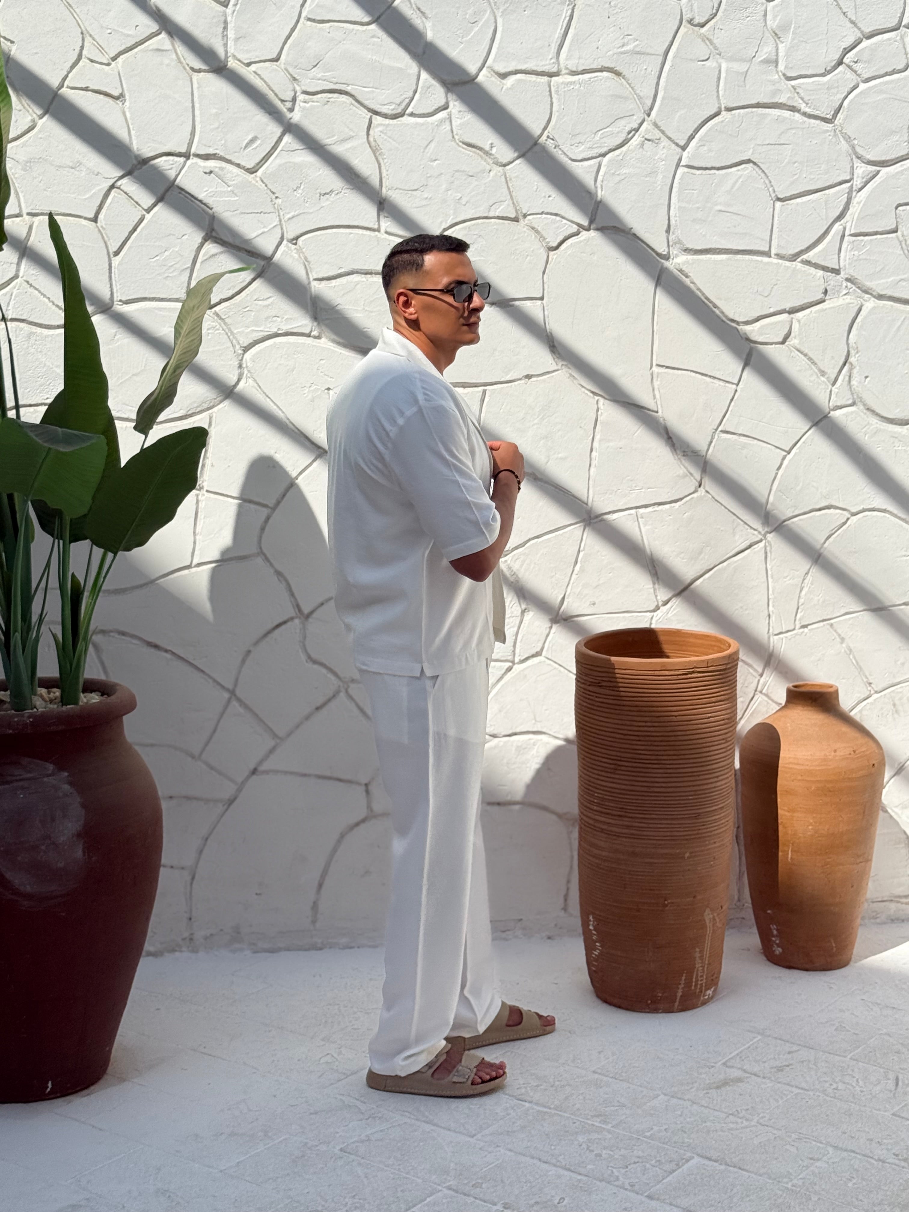 Men's Classic set - Premium pure linen