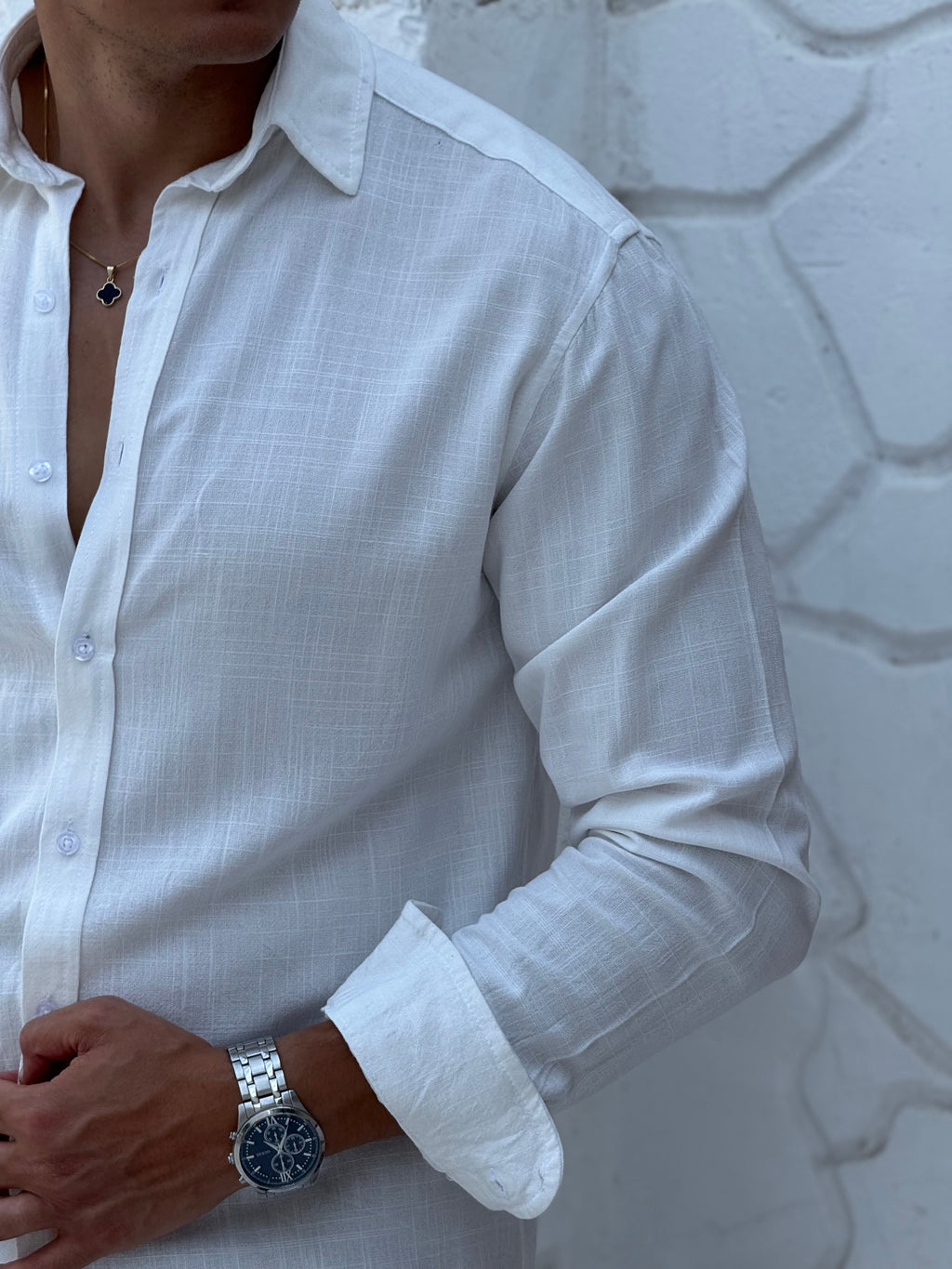 Men's Pure Linen Shirt