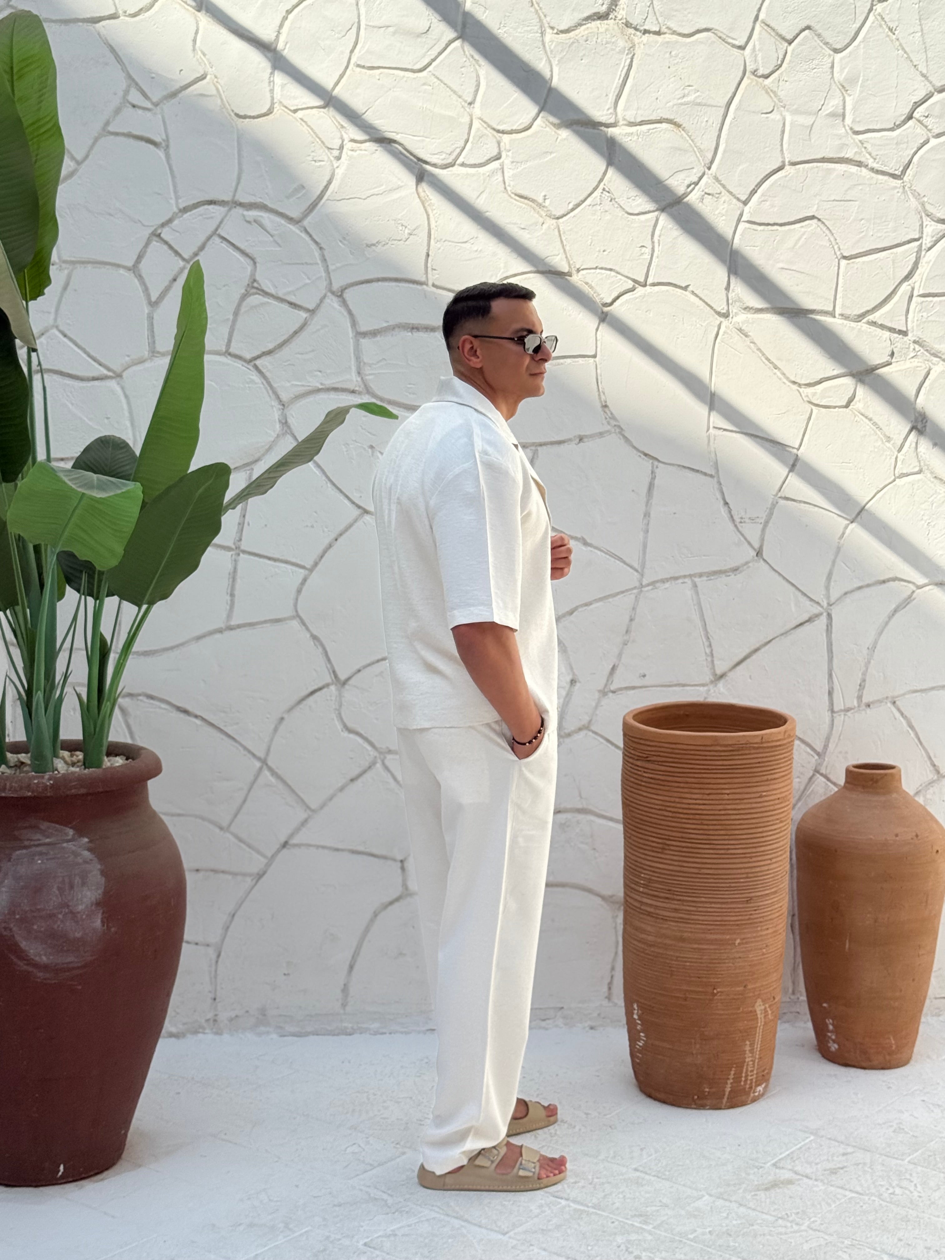 Men's Classic set - Premium pure linen