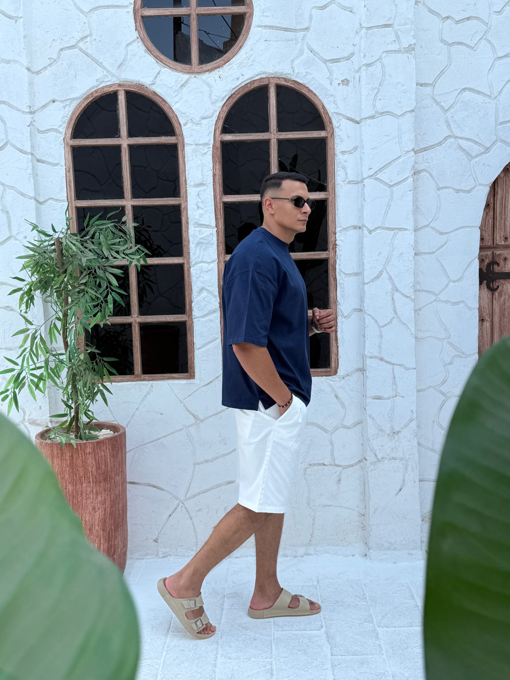 Men's cotton basic t-shirt