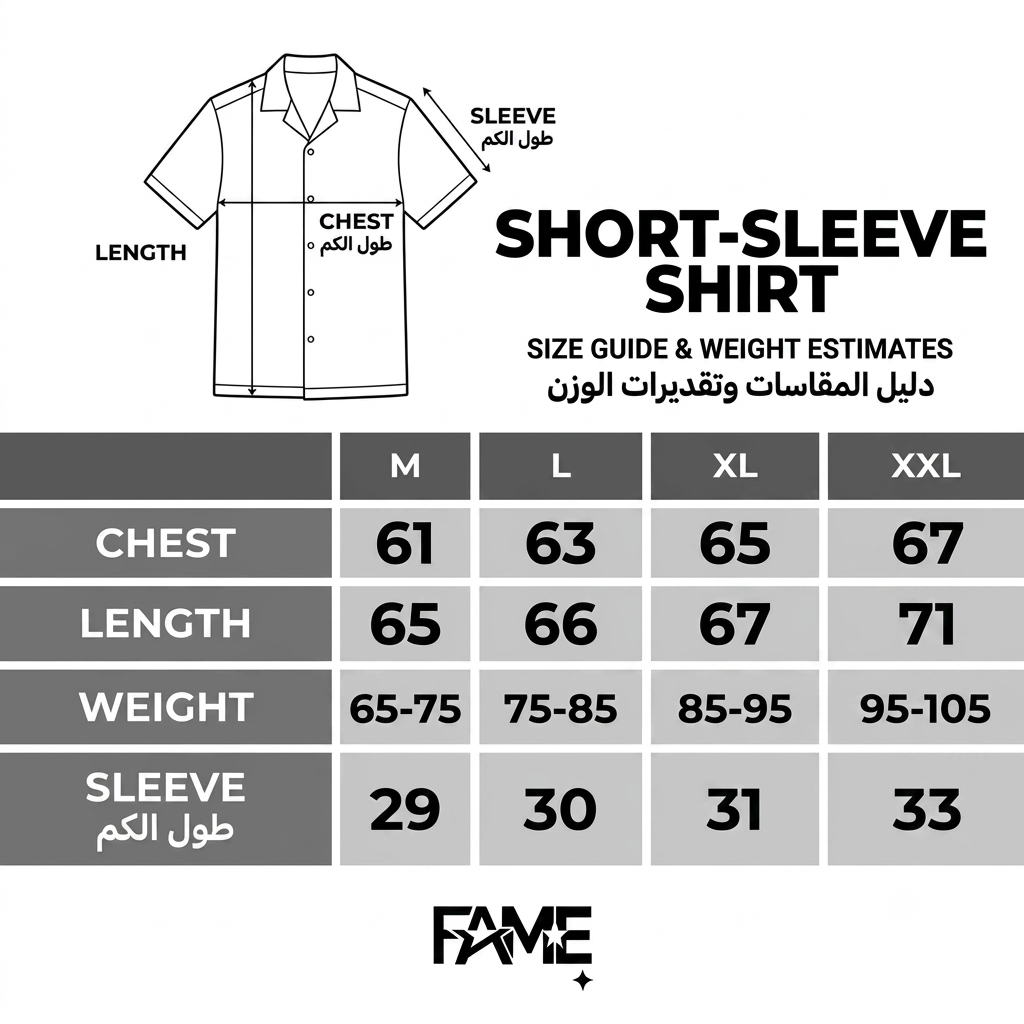 Linen shirt with half sleeves