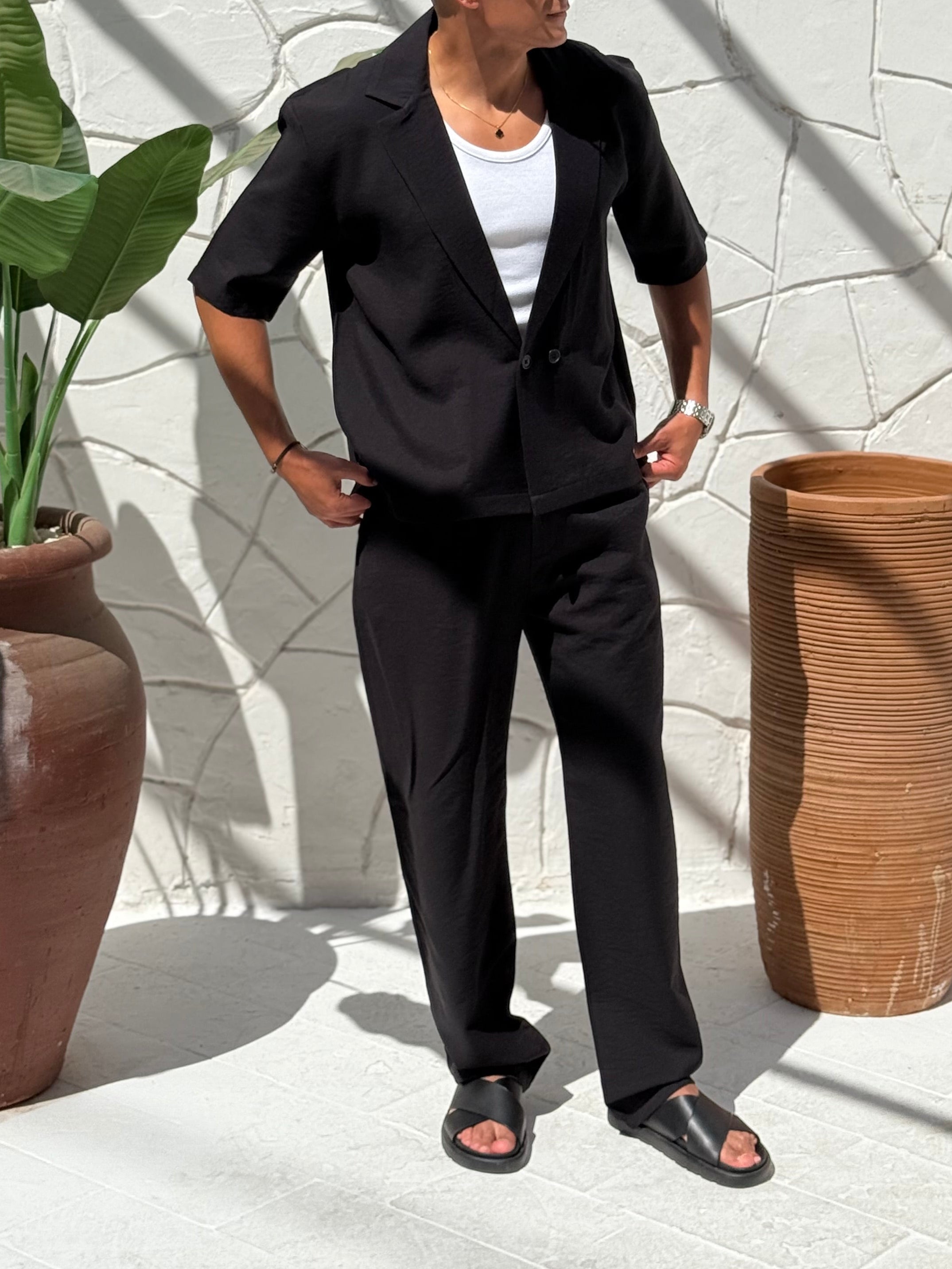 Men's Classic set - Premium pure linen
