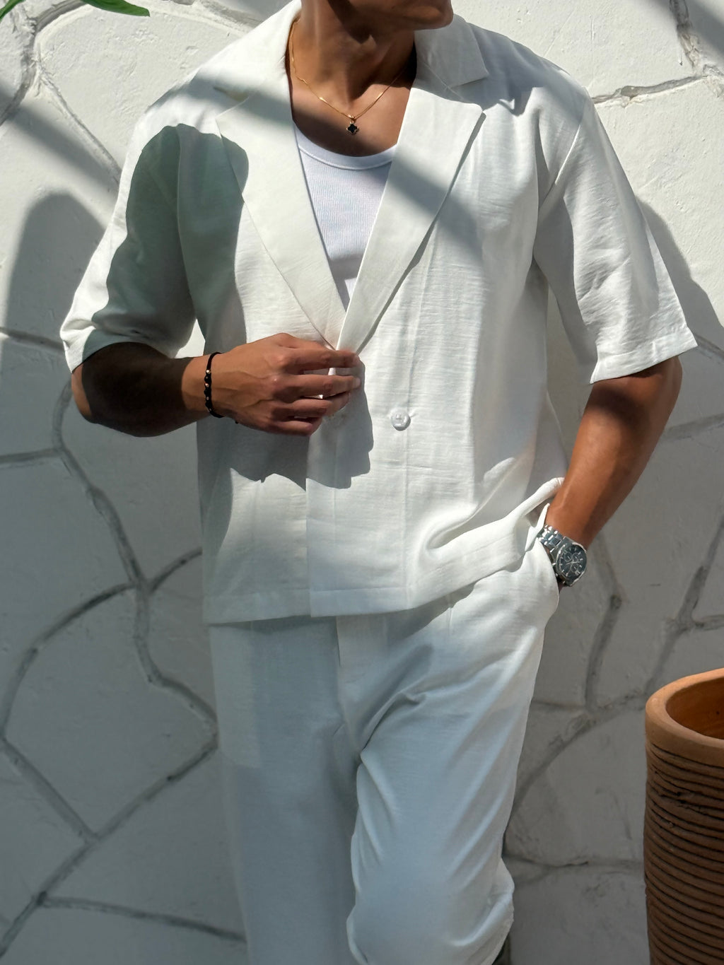 Men's Classic set - Premium pure linen