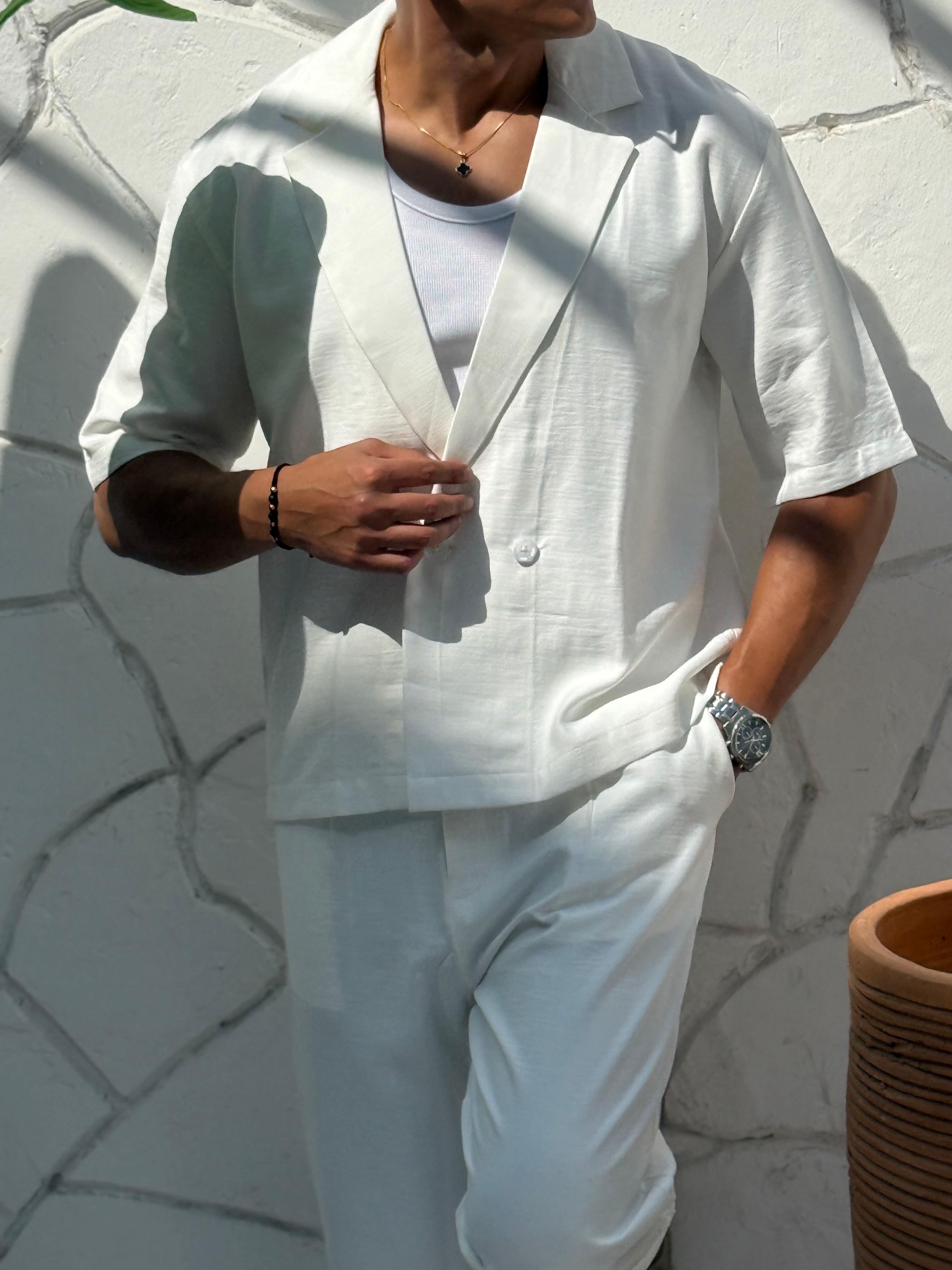 Men's Classic set - Premium pure linen