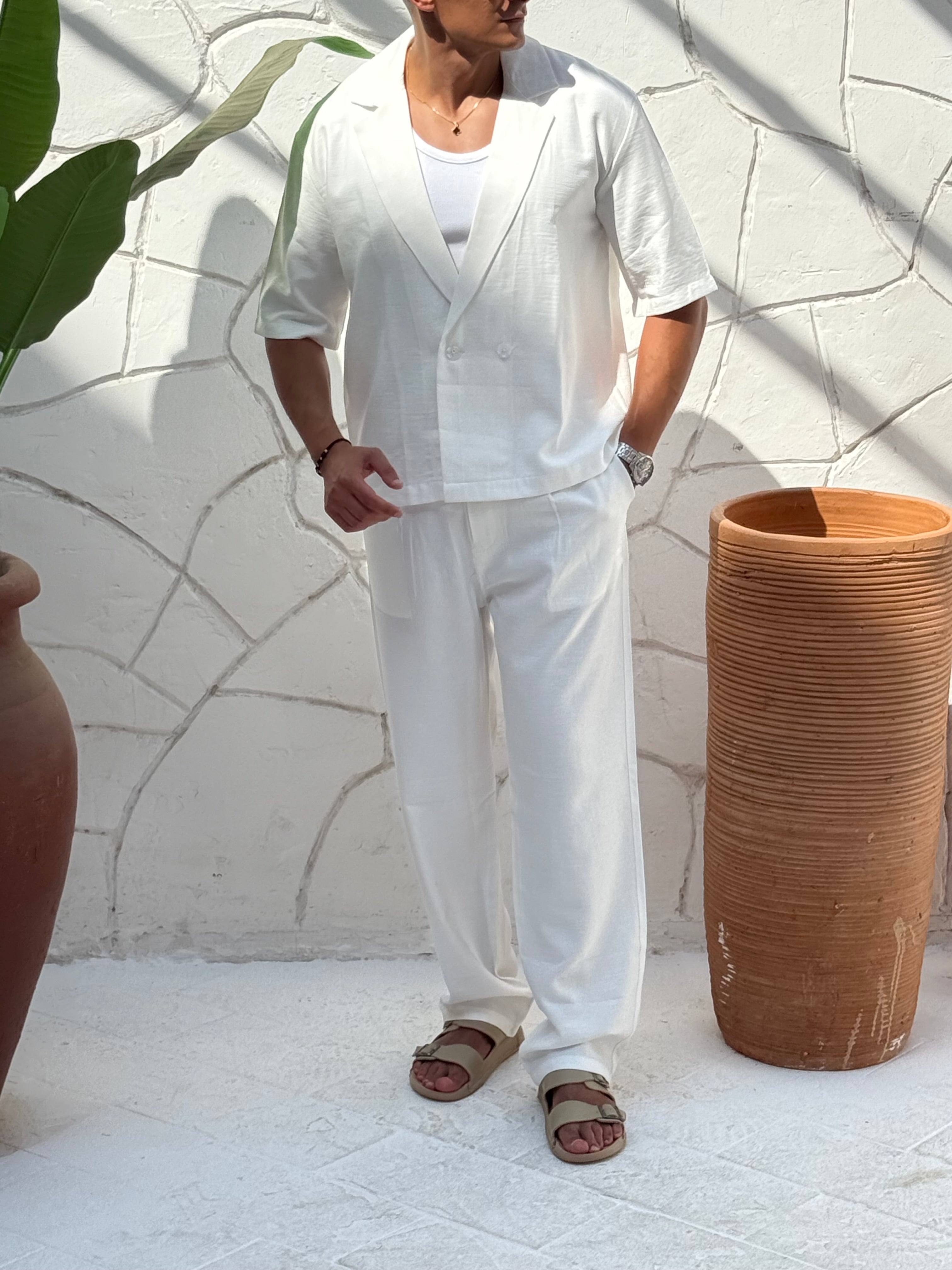 Men's Classic set - Premium pure linen