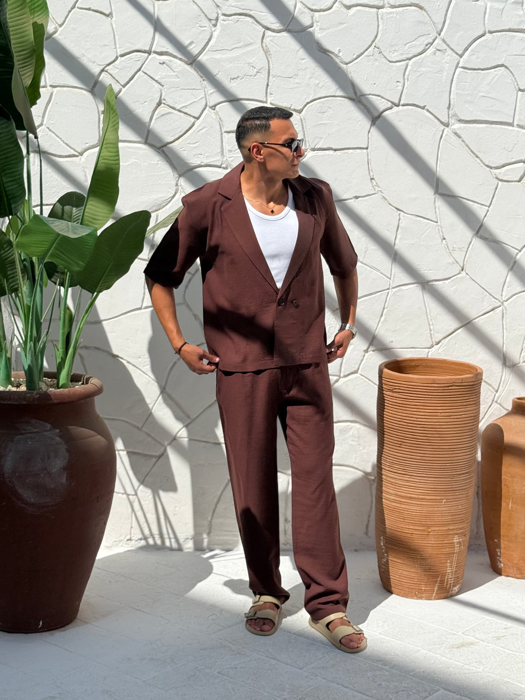 Men's Classic set - Premium pure linen